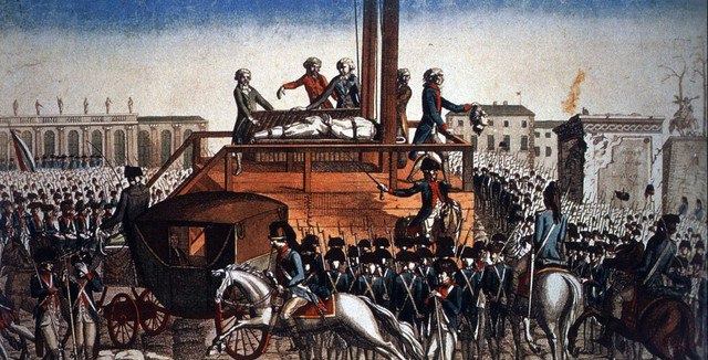 28 июля 1794 г. были казнены 22 деятеля Великой Французской революции