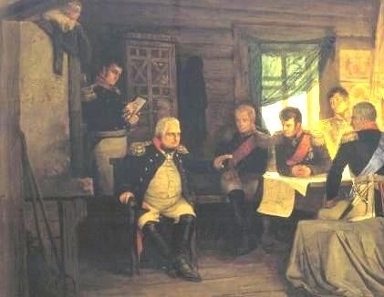 13 сентября 1812 г. на военном совете принято решение оставить Москву без боя