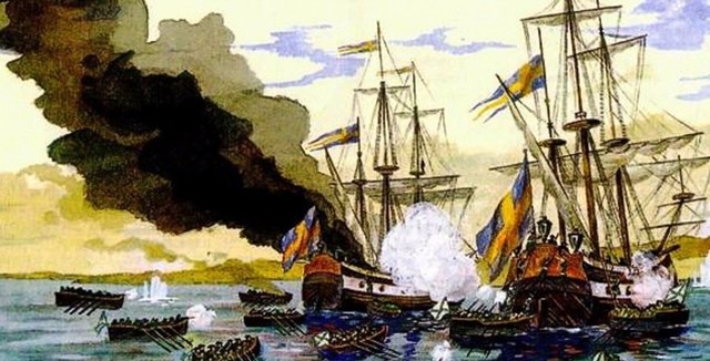 18 мая 1703 г. основан Балтийский флот России