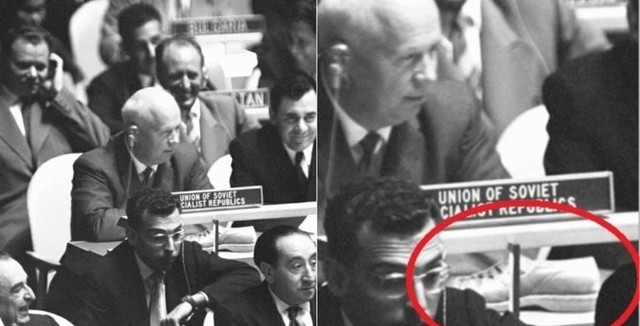 12 октября 1960 г. запомнился как день, в который Н. Хрущёв стучал ботинком в ООН